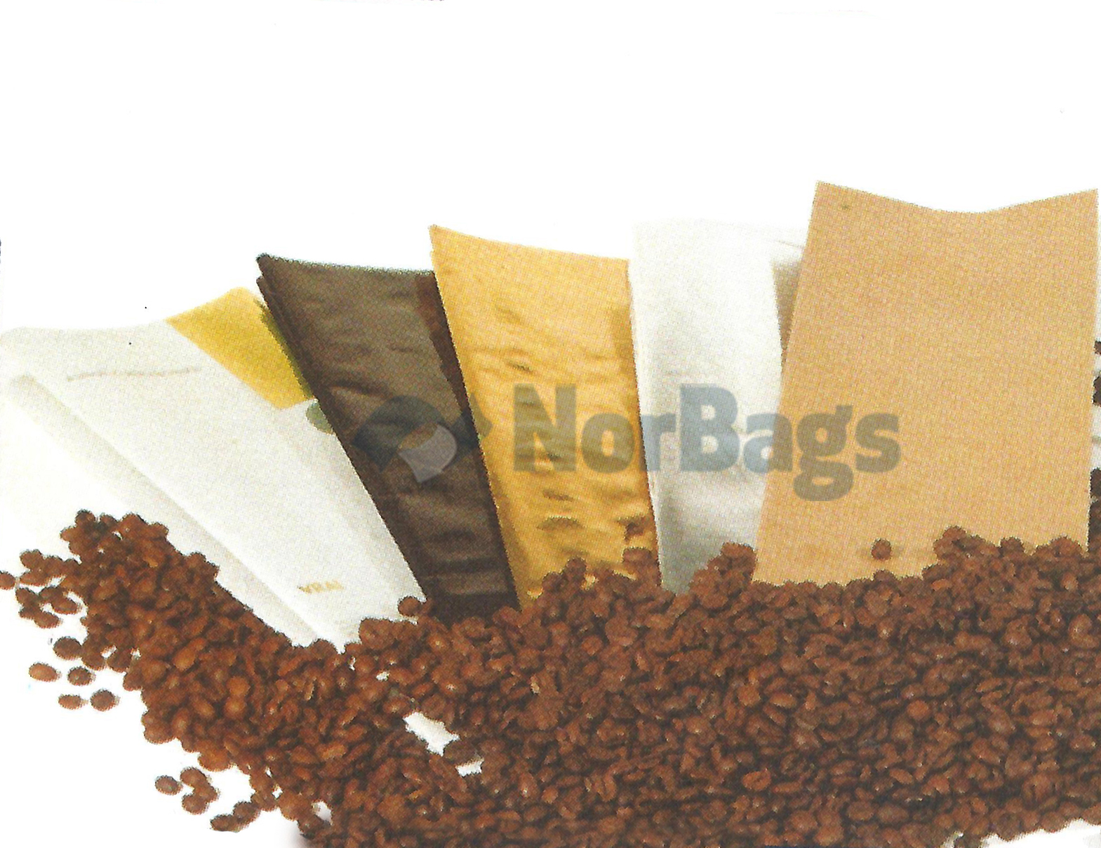 Packaging for coffee in paper